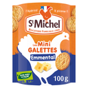ST MICHEL Savory Mini Emmental Galettes Biscuits 100 g