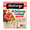 MADRANGE Cooked Cocktail Sausages Smoked Flavor 30 pieces