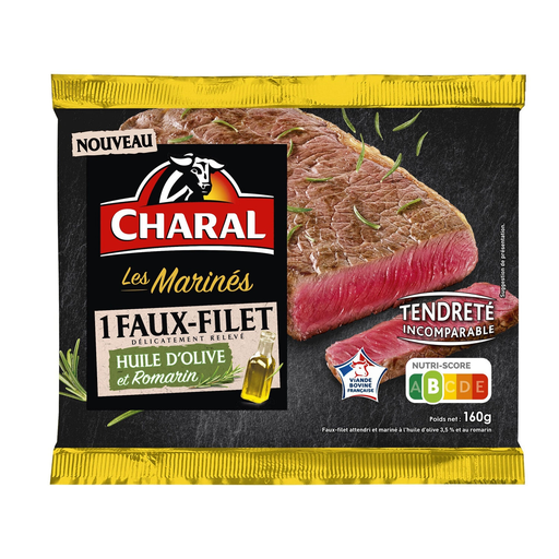 [3181238911010] CHARAL Sirloin steak olive rosemary 160 g