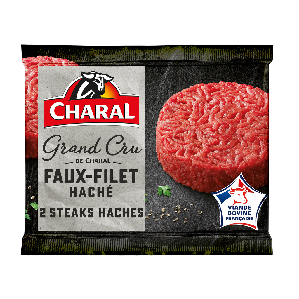 CHARAL L'atelier faux-filet haché 10% MG 260 g