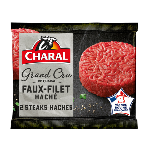 [3181238971168] CHARAL L'atelier faux-filet haché 10% MG 260 g