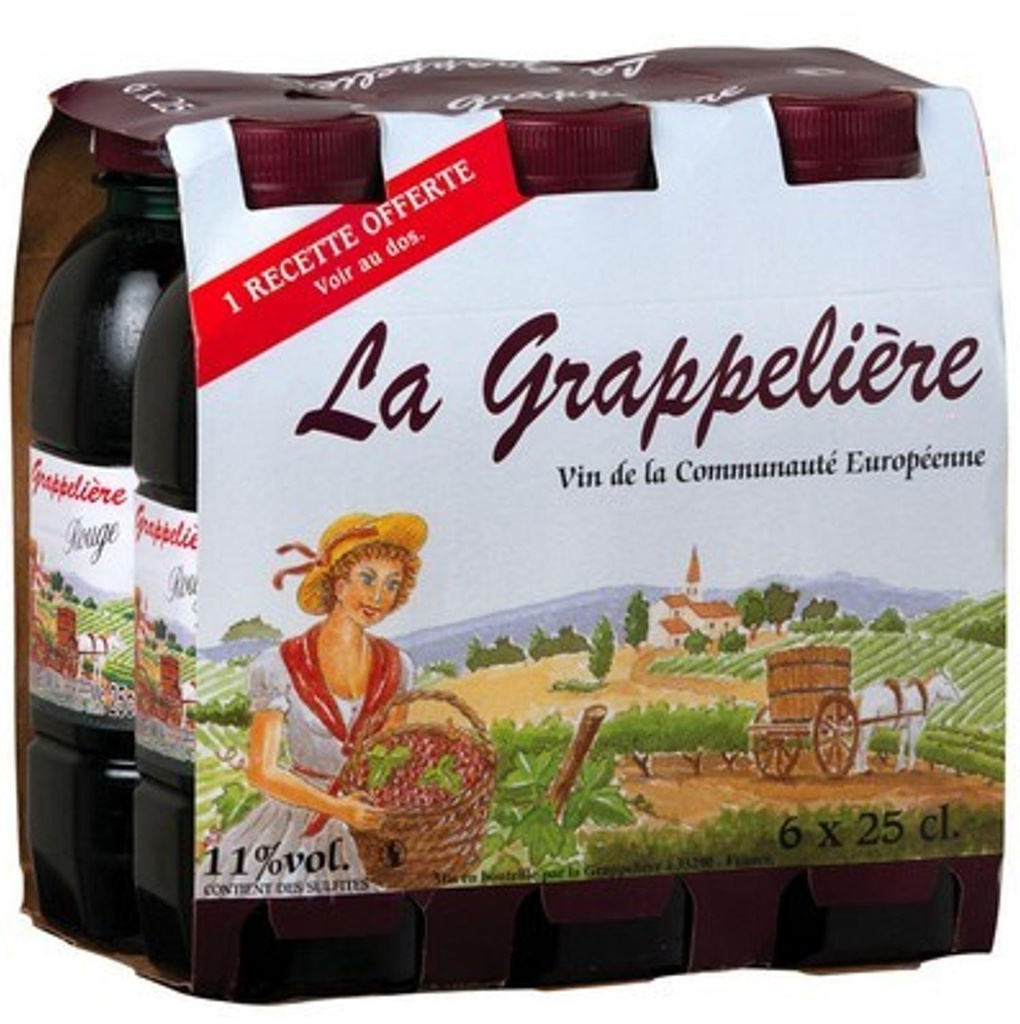 Red Table Wine Pet 25 cl