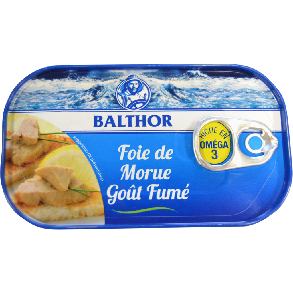 BALTHOR Wild Cod Liver Smoked Flavor 121 g