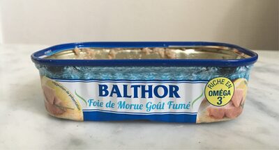 1 4 Foie De Morue Fume 123G Balthor