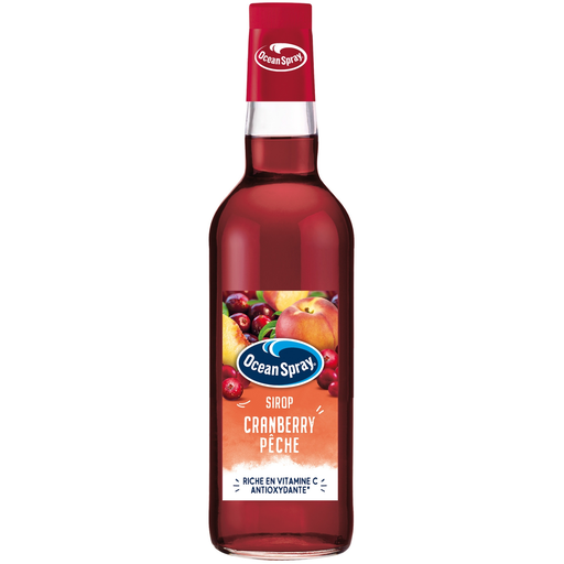 [3217690066743] OCEAN Sirop Cranberry Pêche 50 cl