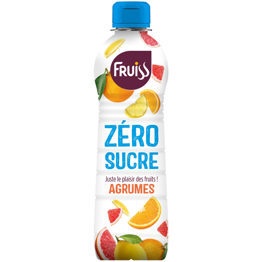 [3217690068648] FRUISS Sirop aux agrumes zéro sucre 75 cl