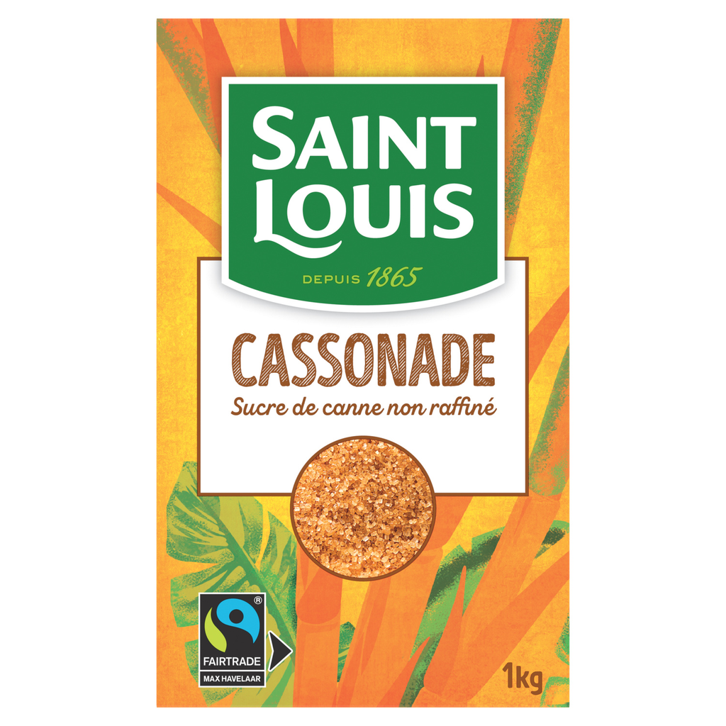 SAINT LOUIS Fairtrade Brown Sugar Pouring Spout 1 kg