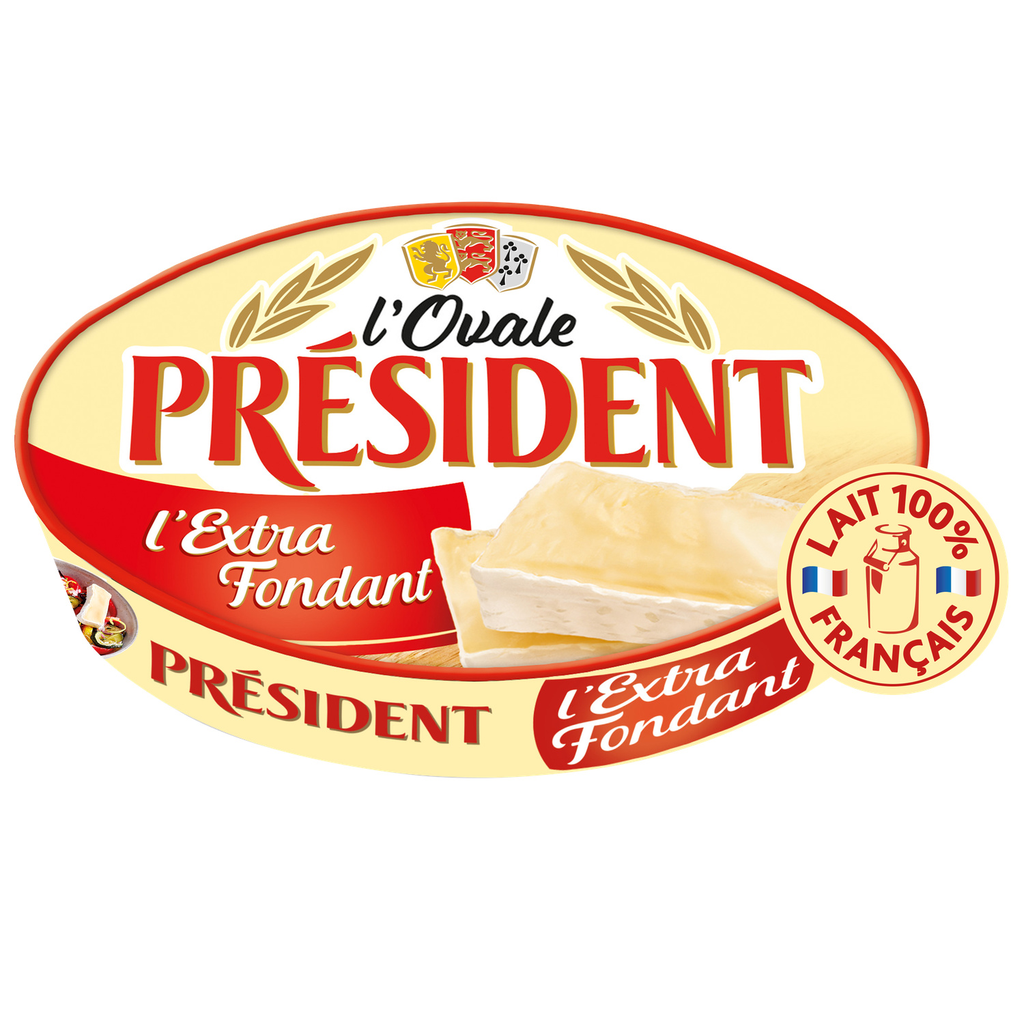 PRESIDENT L'Ovale l'Extra Fondant 200 g