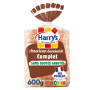 HARRY'S Pan de molde integral sin azúcares añadidos American Sandwich 14 rebanadas