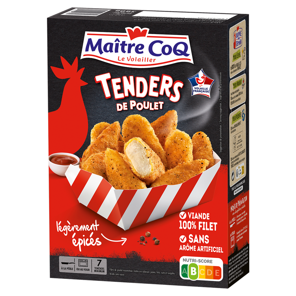 MAITRE COQ Spicy Chicken Fillet Tenders 380 g