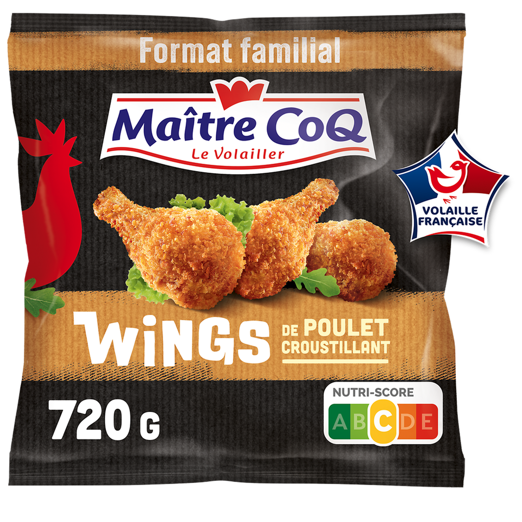 MAITRE COQ Alitas de pollo crujientes 720 g