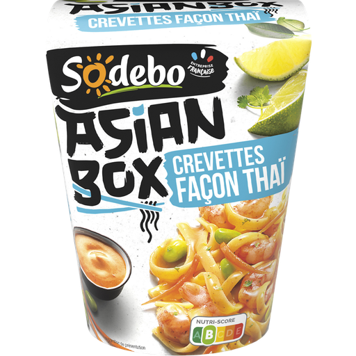 [3242271001578] SODEBO Asian Box Thai Style Shrimp Noodles 350 g