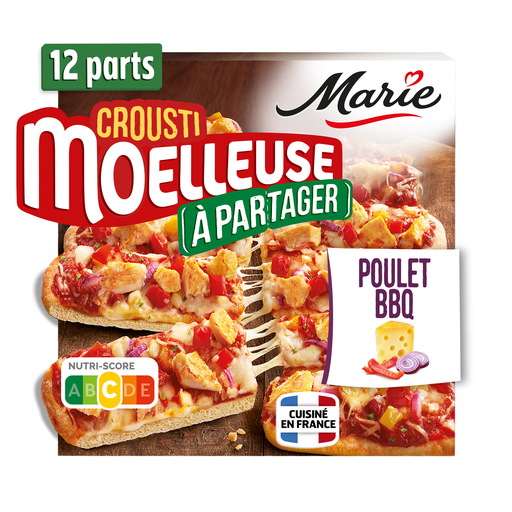 [3248830002239] MARIE Crispy & Soft Barbecue Chicken Pizza 500 g