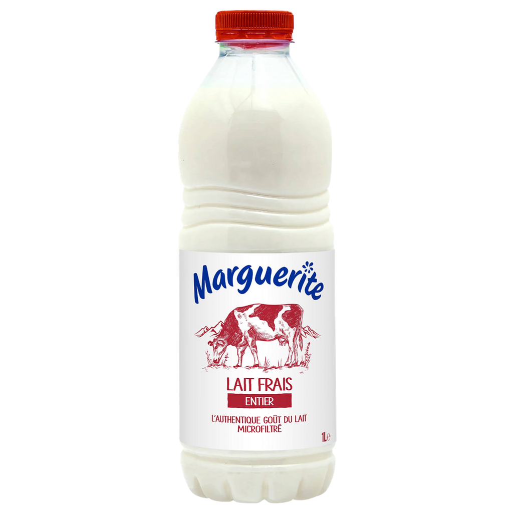 CANDIA Leite fresco inteiro MARGUERITE 1 L