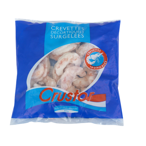 [3254612609503] CRUSTOR Gambas peladas crudas Argentina 26/30 300 g