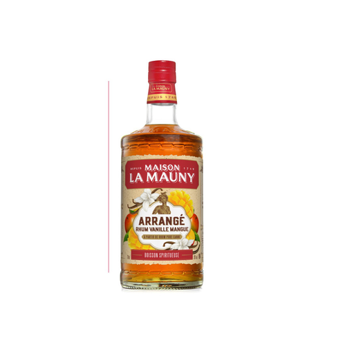 [3255610081780] LA MAUNY Vanilla and Mango Rum Liqueur 70 cl