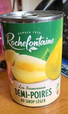 1 2 Poire Au Sirop Leger 410G Rochefontaine