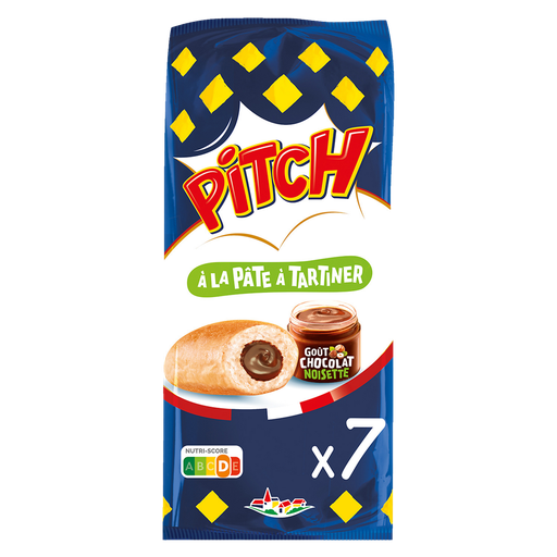 [3256549998286] PITCH Brioche pâte à tartiner goût chocolat noisette 262 g
