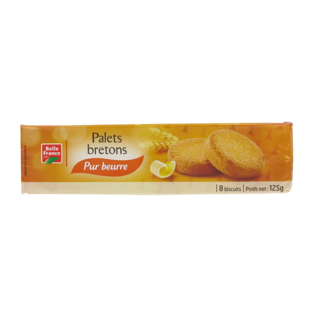 BELLE FRANCE Pure Butter Breton Shortbread 125 g