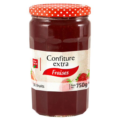 [3258561201160] BELLE FRANCE Confiture Extra Fraise 750 g