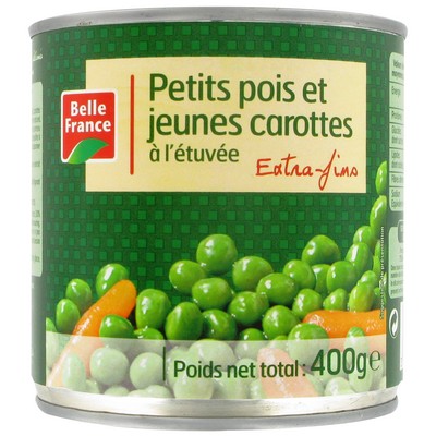 1 2 Pois Extra-Fins Carot -Tes Belle France