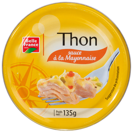 [3258561220376] BELLE FRANCE Tuna with Mayonnaise 135 g