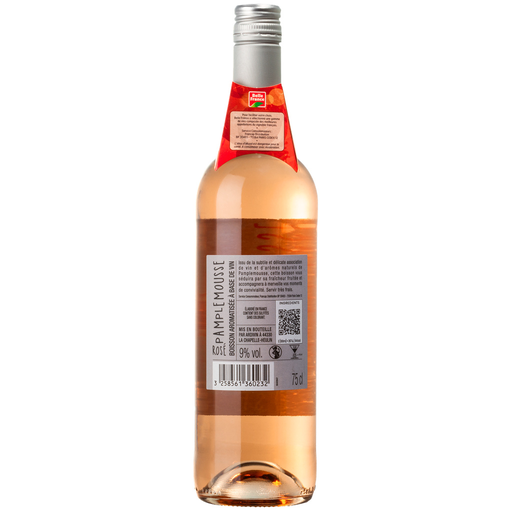 [3258561360232] BELLE FRANCE Rose Pamplemousse Flavoured Wine 75 cl