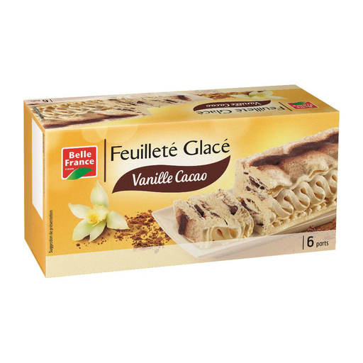 [3258561410449] BELLE FRANCE Hojaldrado Vainilla Chocolate 650 ml
