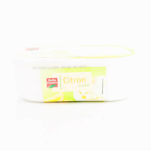 [3258561410746] BELLE FRANCE Lemon Sorbet with Pieces 1 L