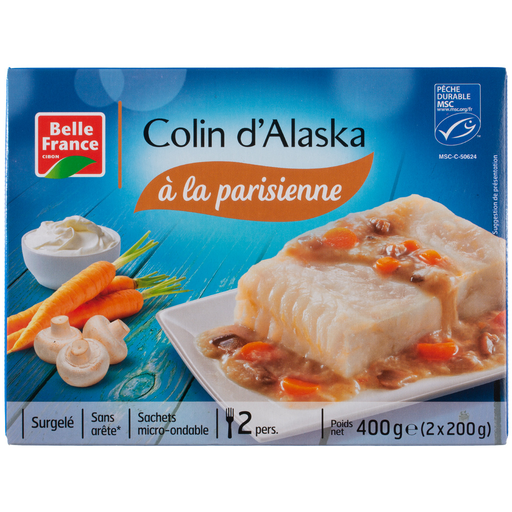 [3258561412580] BELLE FRANCE Colin à la parisienne 400 g