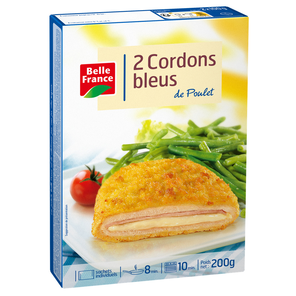 BELLE FRANCE Chicken Cordon Bleu 200 g