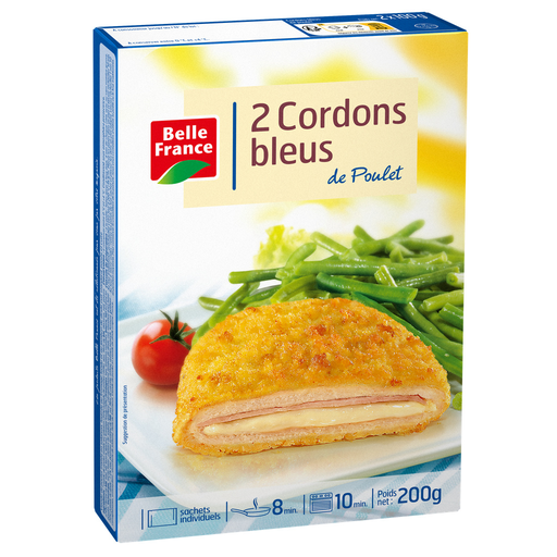 [3258561470429] BELLE FRANCE Chicken Cordon Bleu 200 g