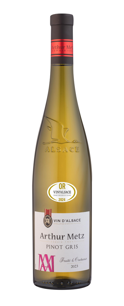ARTHUR METZ Alsace Pinot Gris AOP White Semi-dry Wine 75 cl