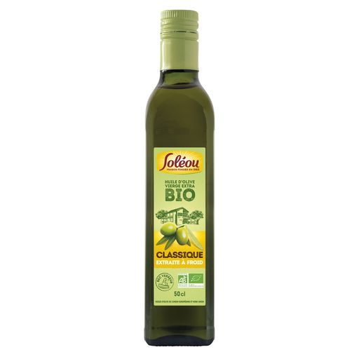 [3259810020549] SOLEOU Huile d'olive classique bio 0,5 L