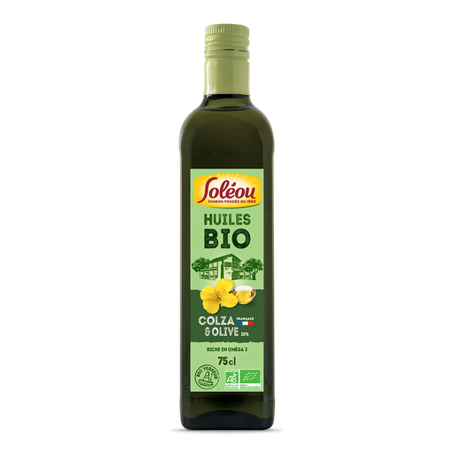 [3259810021560] SOLEOU Óleo de colza e azeite bio 0,75 L