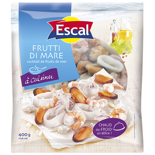 [3261080084466] ESCAL Cocktail de fruits de mer 400 g