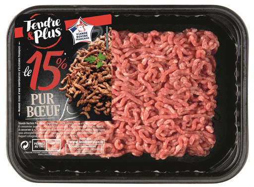 [3265980123638] HACHE VRAC Viande hachée 15% MG 350 g