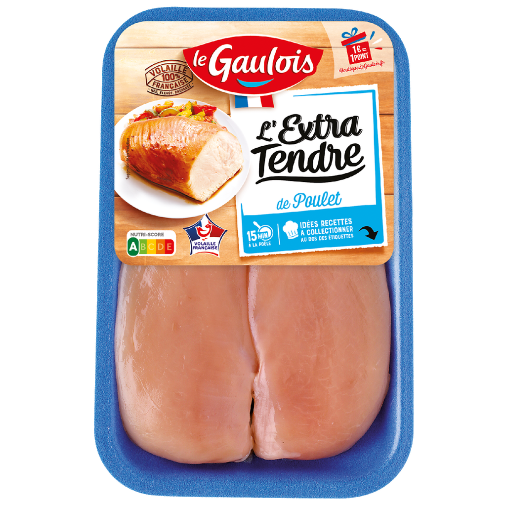 LE GAULOIS Filete de frango extra tenro sem OGM 300 g