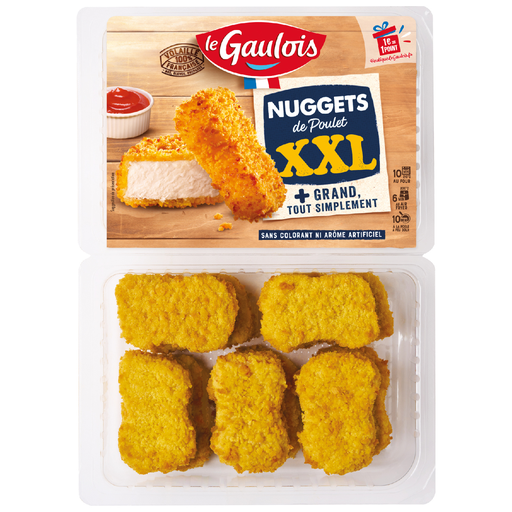 [3266980035822] LE GAULOIS Extra XXL Poultry Nuggets 600 g