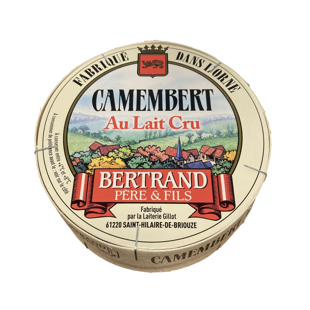 Camembert Au Lait Cru 250 Bertrand Village