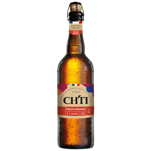 [3272460125426] CH'TI Bière Aromatisée aux Fruits Rouges Signature 75 cl