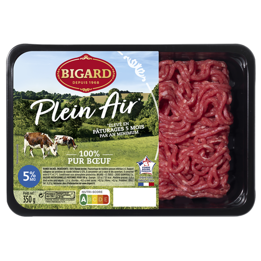 [3273230067717] BIGARD Haché tradition 5% MG 350 g