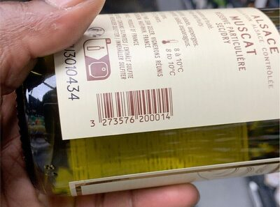 [3273576200014] Muscat Alsace Blanc 23 75cl