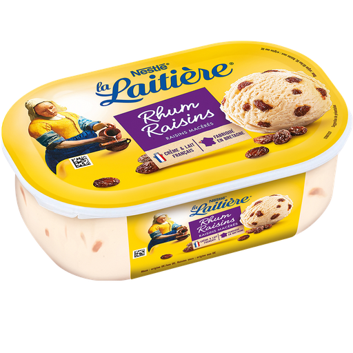 [3274664225698] LA LAITIERE Rum Raisin Ice Cream 490 g