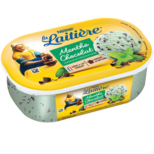 [3274664257316] LA LAITIERE Mint Chocolate Ice Cream 490 g