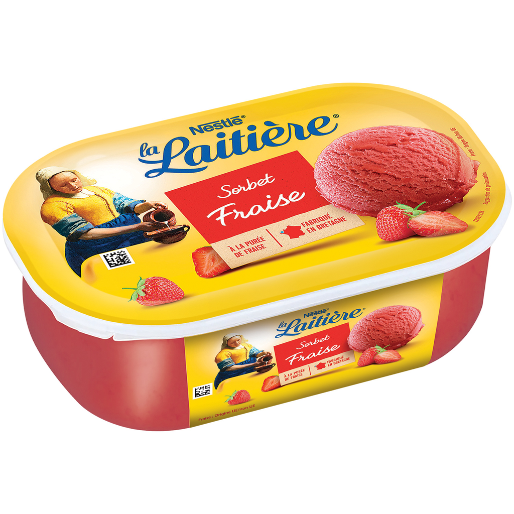 LA LAITIERE Strawberry Sorbet 558 g