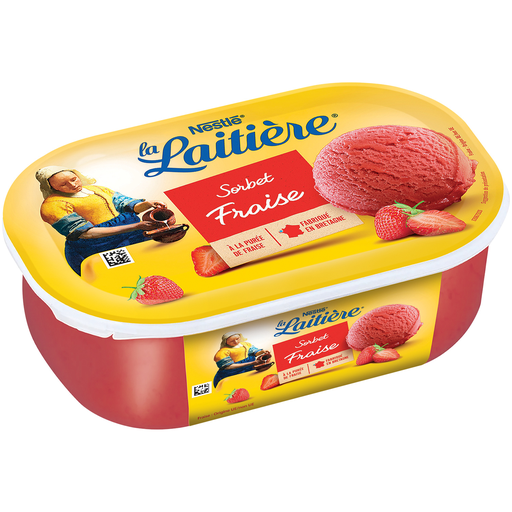 [3274664257323] LA LAITIERE Strawberry Sorbet 558 g
