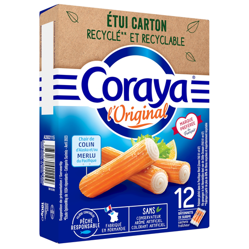 [3276170011109] CORAYA Surimi L'Original 180 g
