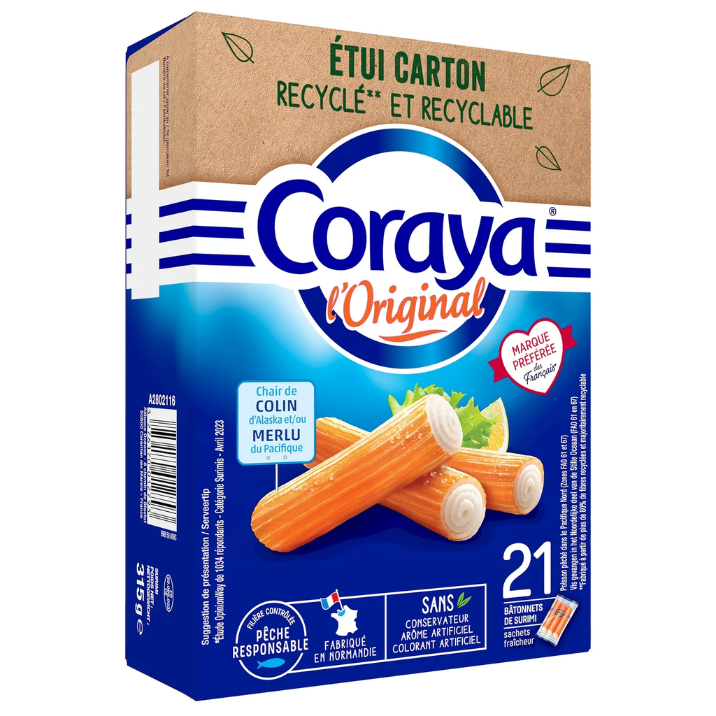 CORAYA Surimi sticks the original 315 g