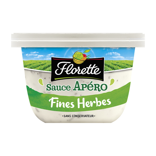 [3280220112197] FLORETTE Molho de aperitivo com ervas finas 175 g